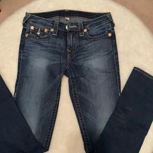 True Religion Slim Straight Jeans Size 27